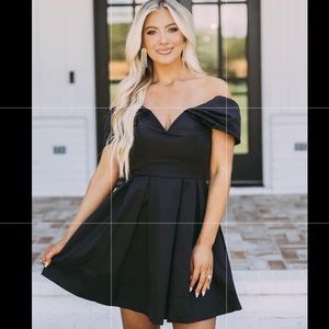 NWT Off the Shoulder Cocktail Dress